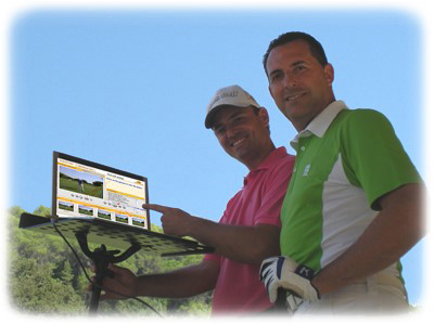 leçons de golf avec analyse vidéo du swing